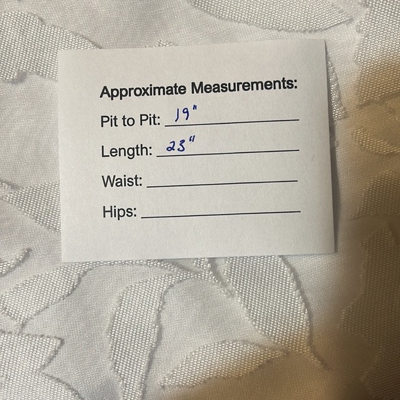 Worthington White Lace Blouse Size Small - Picture 7 of 7